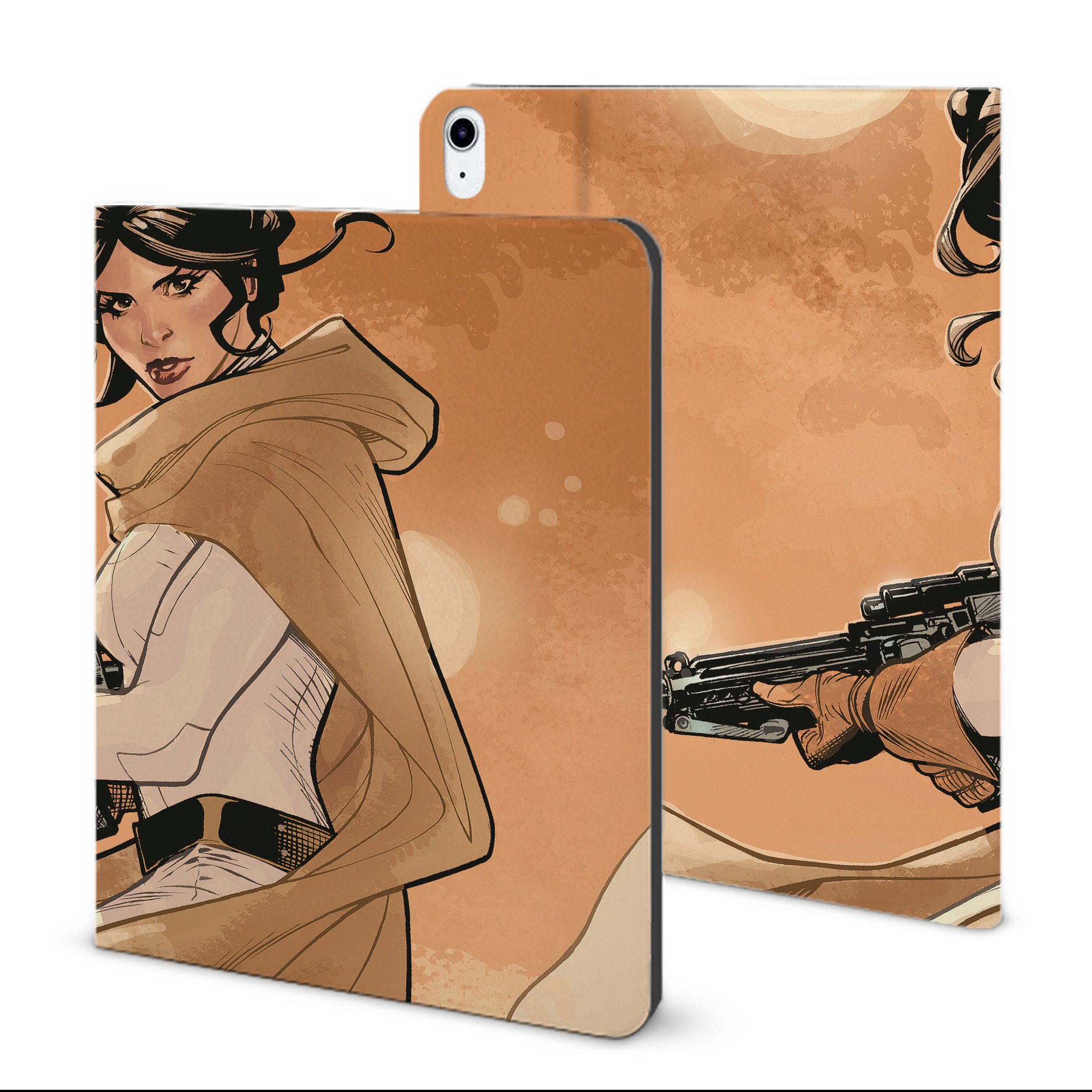 （画像用） スター・ウォーズ Star Wars IPad ケース ブック型 PUレザー TPU 耐衝撃 軽量 薄型 ペン収納なし 全面保護 IPad 各モデル対応